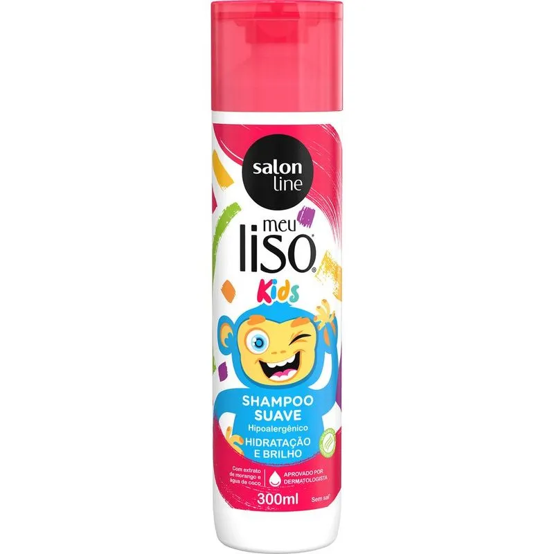 Shampoo Meu Liso Salon Line - Produtos de beleza infantis